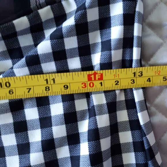 NWT Volcom reversible plaid one piece swimsuit M - Picture 13 of 13